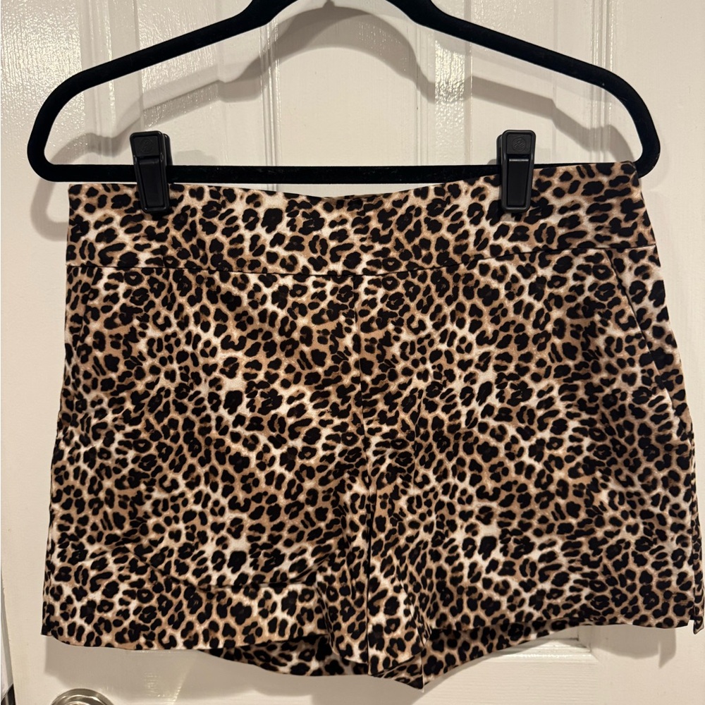 New York & Company Animal Print Shorts